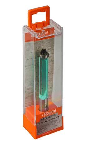 Sturm Фреза кромочная с нижним подшипником dxhxl 12x50x105 мм,хв.12 RB06-125012