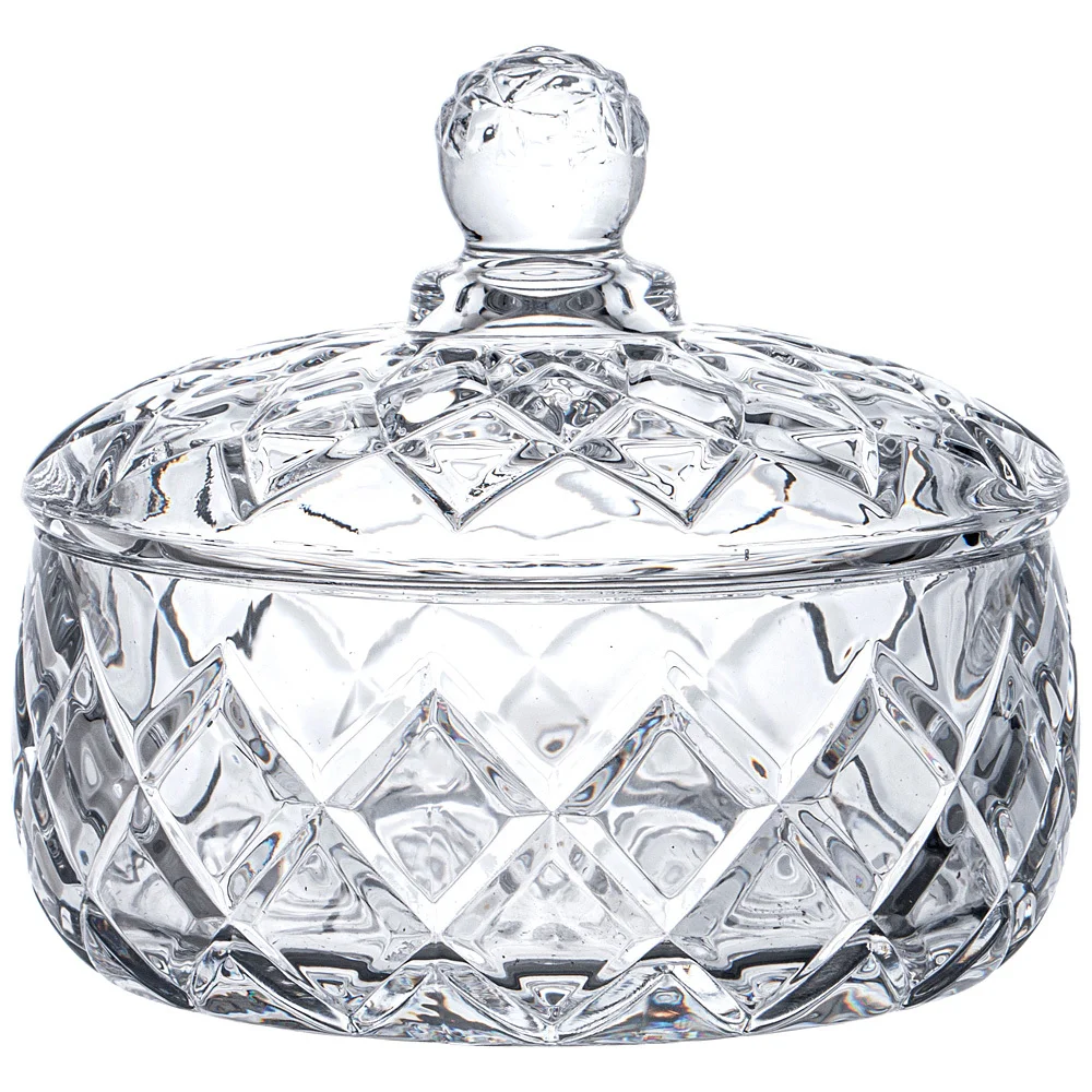 LEFARD Емкость для хранения с крышкой DIAMANT 12*10см, 320 мл 691-072