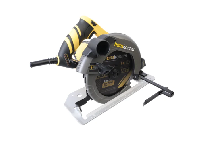 Hanskonner Пила дисковая циркулярная PLATINUM, 1800Вт, ТПД 190х20мм,пропил 65мм,LED HCS50190