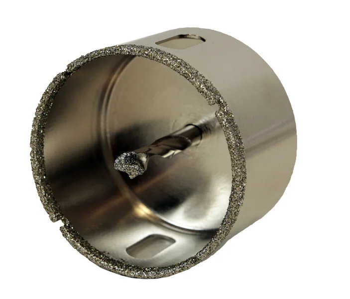 Sturm Коронка алмазная по керамограниту 60 х 70 мм,3гр. Хв., с центрир. Cверл. 1055-10-6070