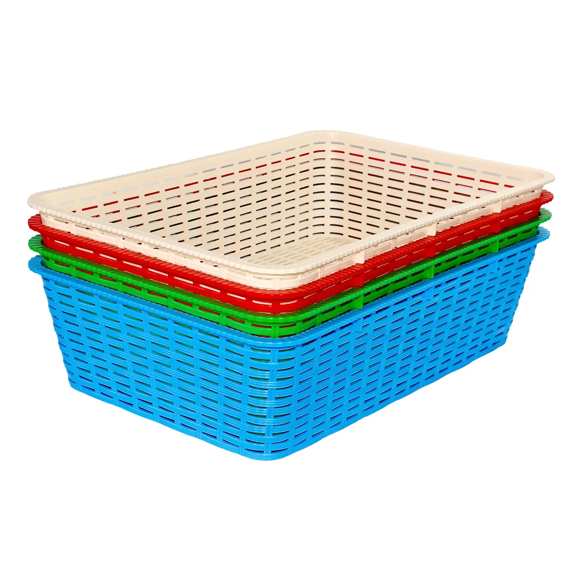 МИЛИХ Ящик 30л РОТАНГ 05107 микс