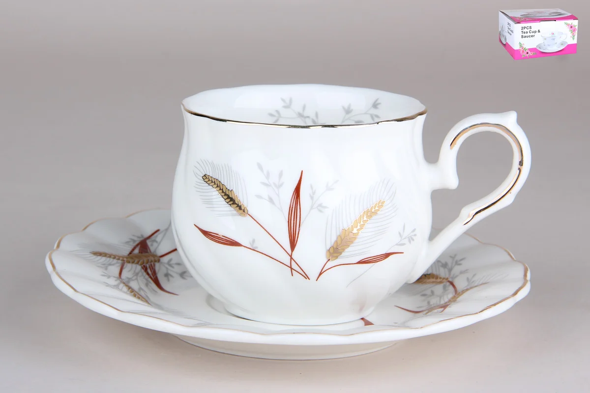 КОРАЛЛ Пара чайная 220мл 6828