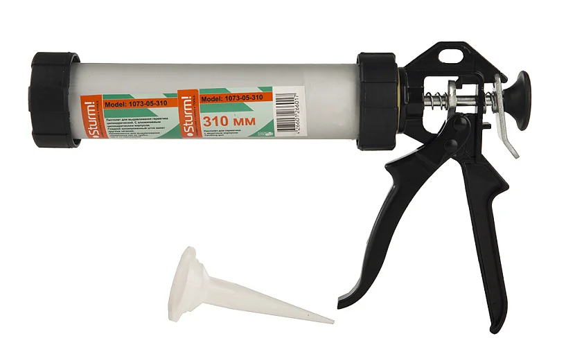 Sturm Пистолет для герметика, 310мл, цилиндрический 1073-05-310