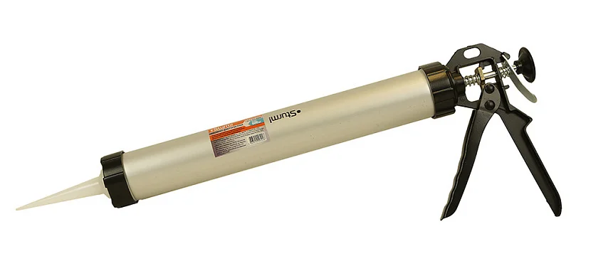 Sturm Пистолет для герметика, 600мл, цилиндрический, 1073-05-600