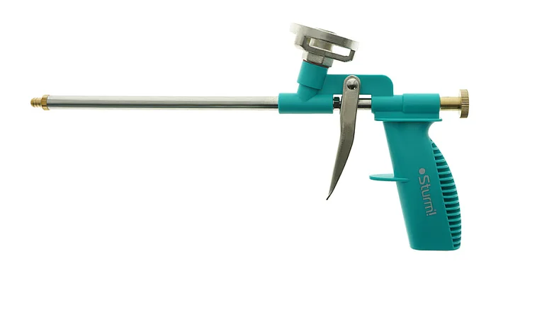 Sturm Пистолет для пены, пласт. корпус, железный курок, железный рег. винт, 1073-06-04