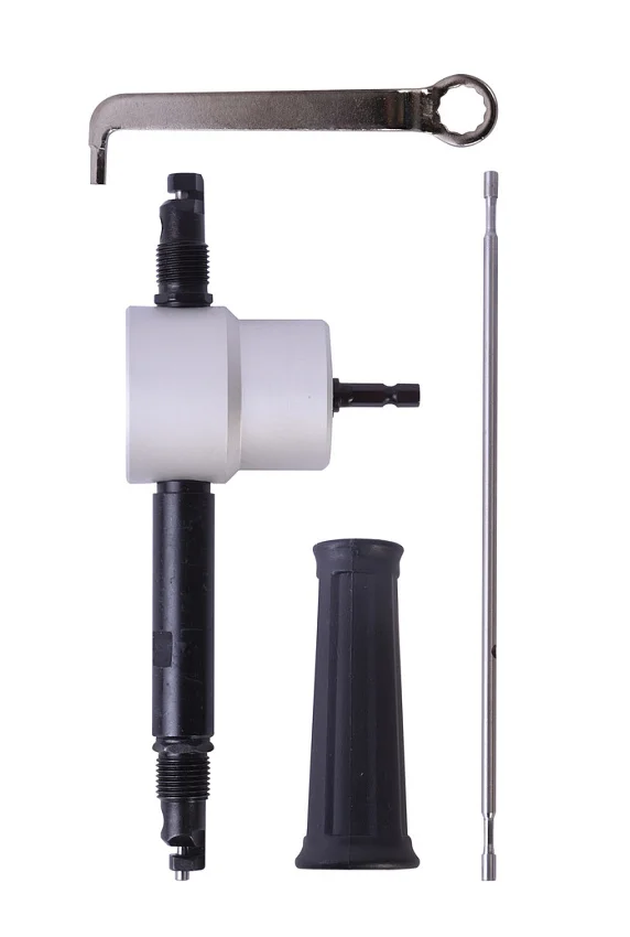 Sturm Насадка-ножницы удлиненная на шуруповерт и дрель для резки лист. мет. до 1, 8 мм 1074-02-06