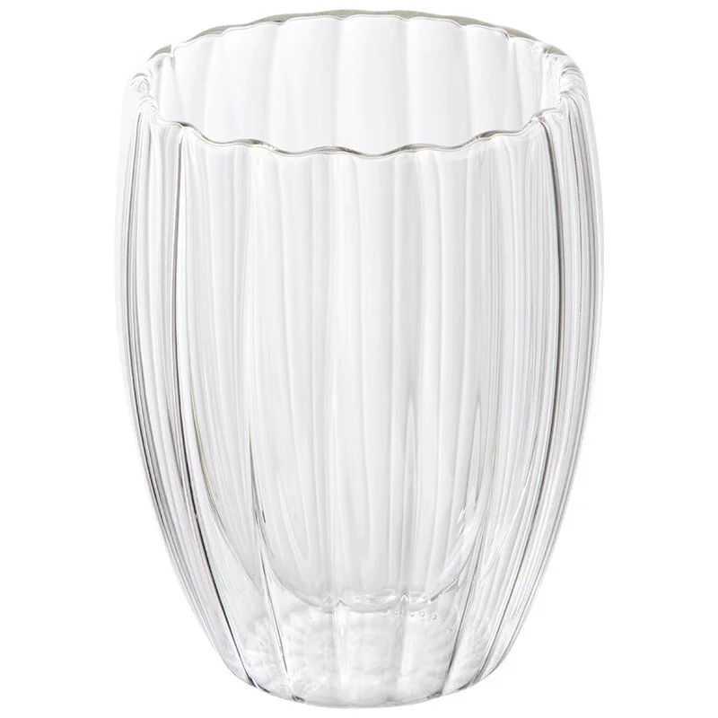 Mallony Стакан из рельефного стекла, объём: 350 мл, AROMA RIVIERA, с двойными стенками 108125-SK