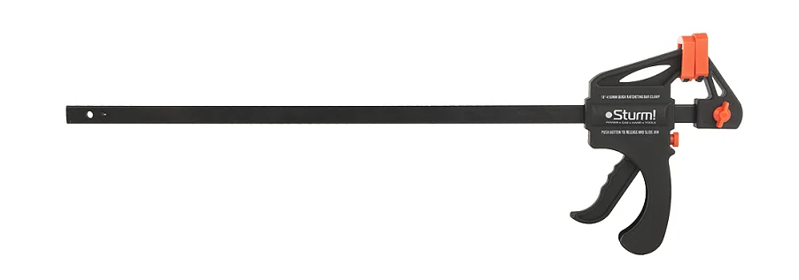 Sturm Струбцина быстрозажимная, зев 45см, глубина 7см, 1078-04-45