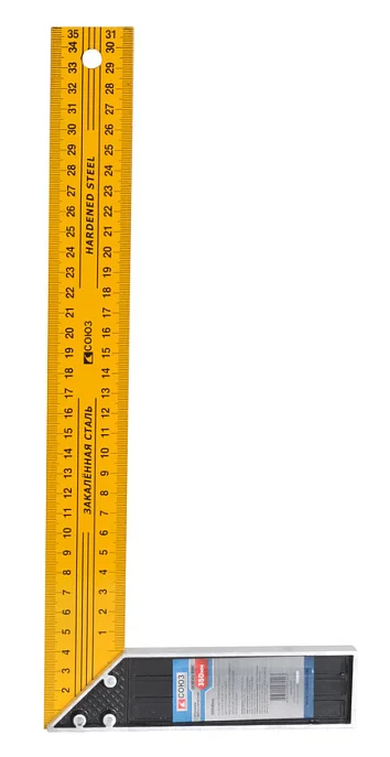 СОЮЗ Угольник 350мм, металлический, 2020-01-350С