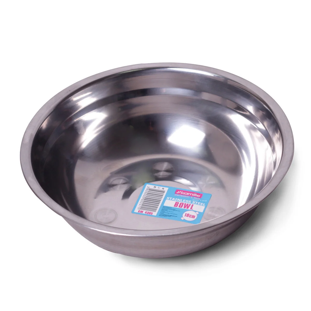 Kamille Миска 21х5,5 см. из нержавеющей стали Kamille КМ-4307