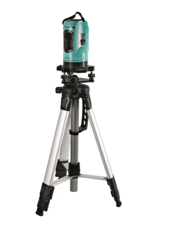 Sturm Уровень лазерный в кейсе, 2 красных луча, штатив, 4010-10-AL