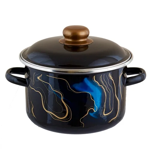 Appetite Кастрюля эмал цил Mirage 4,0л 1RD201M