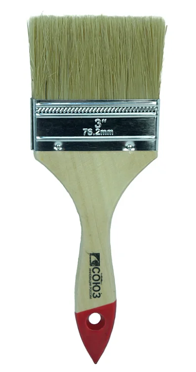 СОЮЗ Кисть плоская Standard 3" (75 мм), натуральная щетина 9040-36-075С