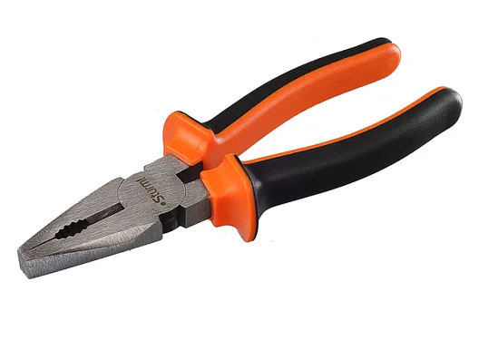 Sturm Пассатижи ОСОБО ПРОЧНЫЕ ГУБКИ , двухкомп. рукоятки, CrV, 180 мм, ПРОМО 1200102SP