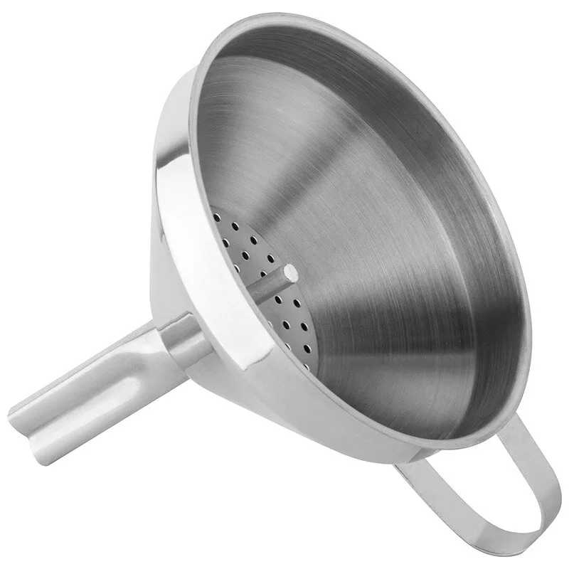 MALLONY Воронка с фильтром, Domestico, размер: 10,5*13*10,5 см, из нержавеющей стали 108959-SK