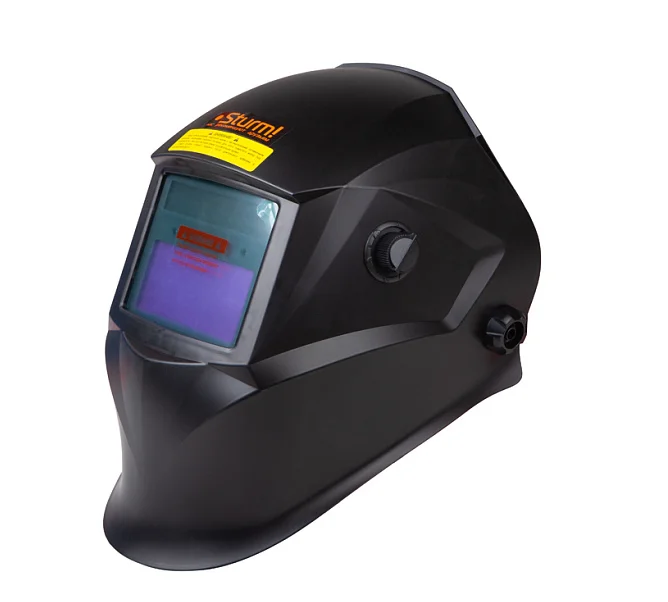 Sturm Маска сварщика "Хамелеон" 93x43мм, DIN 4/9-13, 1/25000сек,3 рег-ки,тест фильтра, AW91A5WH