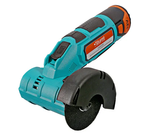 Sturm УШМ аккумуляторная 12В, 1BatterySystem12V, 76мм, 1x2.0Ач, ЗУ, кейс CAG1276C