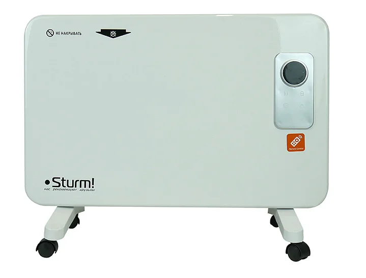 Sturm Конвектор 1000Вт, 2 режима, пульт ДУ, дисплей, термостат, напольн/настен CH1000D