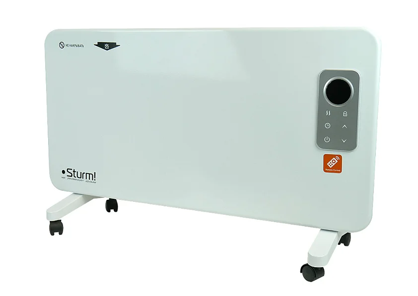 Sturm Конвектор 1500Вт, 2 режима, пульт ДУ, дисплей, термостат, напольн/настен CH1500D