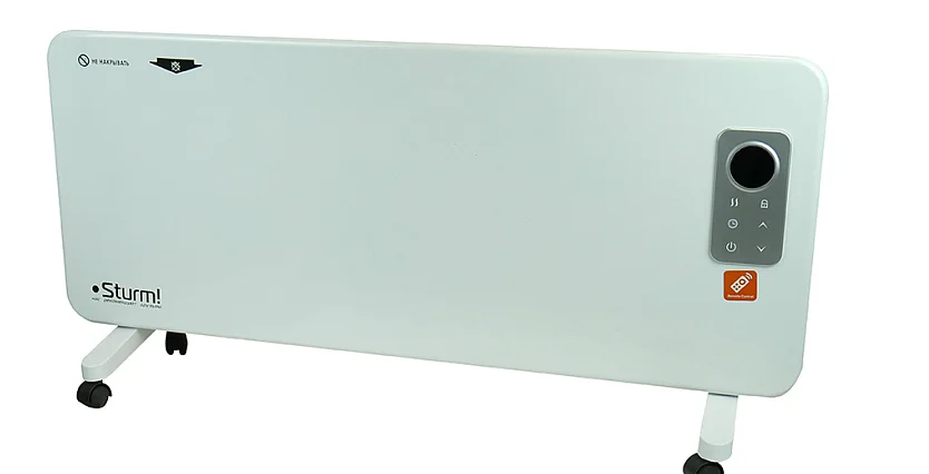 Sturm Конвектор 2000Вт, 2 режима, пульт ДУ, дисплей, термостат, напольн/настен CH2000D
