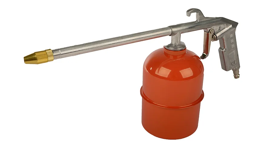 Sturm Пистолет моечный для вязких жидкостей 3-4 бар, сопло медное d=3, 5мм, бачок 0, 9л AU-1720-04